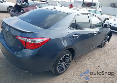 2016 Toyota Corolla S Premium z USA, uszkodzony, nr VIN 5YFBURHE8GP512879
